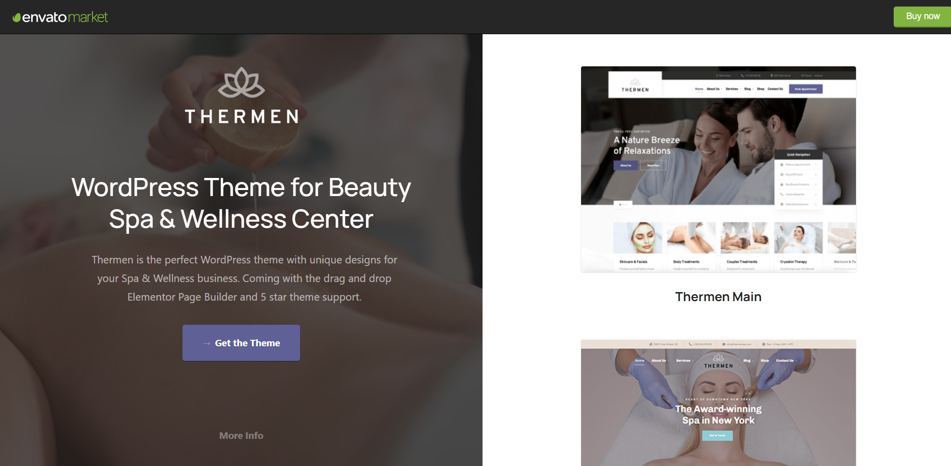 thermen Therman spa wordpress theme