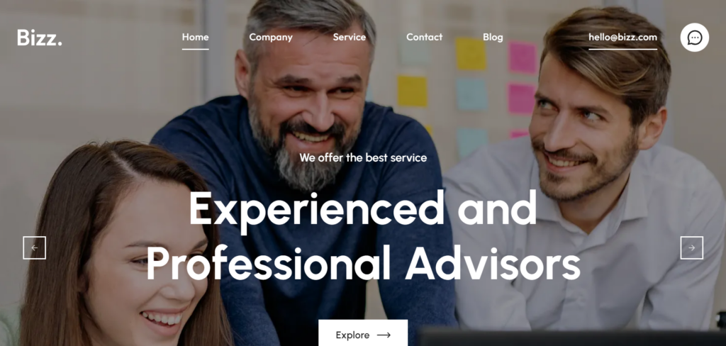 Bizz Webflow Template Bizz Webflow Template