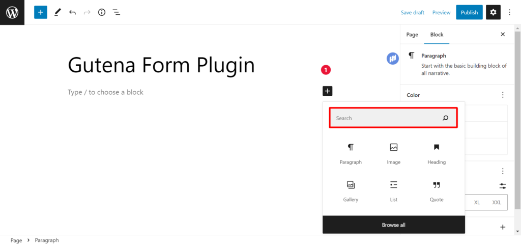 Create Contact Forms in WordPress Block Editor. Create Contact Forms in WordPress Block Editor.