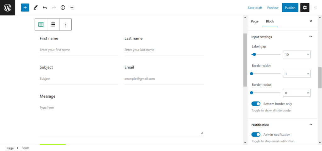 Create Contact Forms in WordPress Block Editor. Create Contact Forms in WordPress Block Editor.