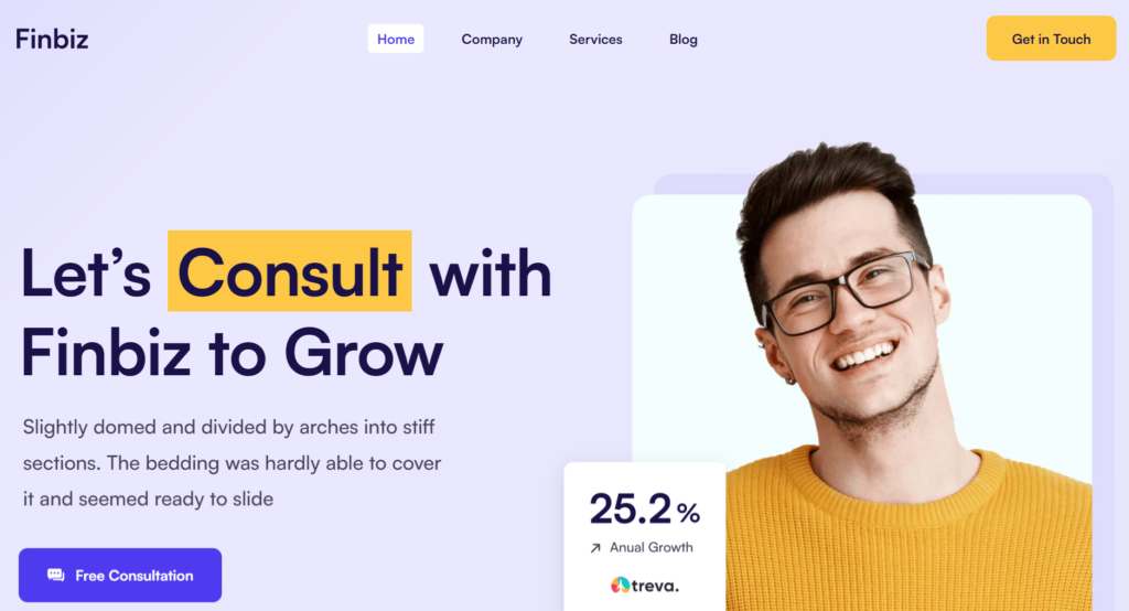 FinBiz – IT Company Website Templates FinBiz - IT Company Website Templates