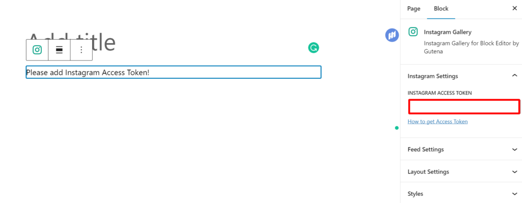Add an Instagram Gallery on Posts and Pages. Add an Instagram Gallery on Posts and Pages.
