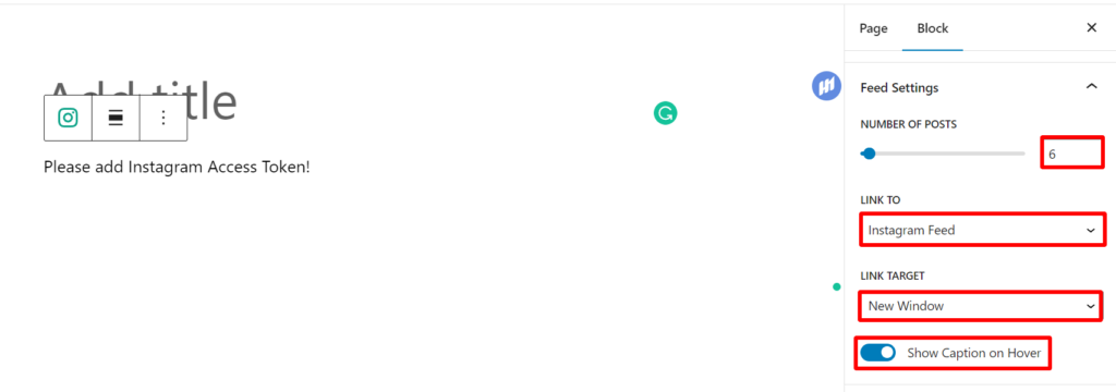 Add an Instagram Gallery on Posts and Pages. Add an Instagram Gallery on Posts and Pages.