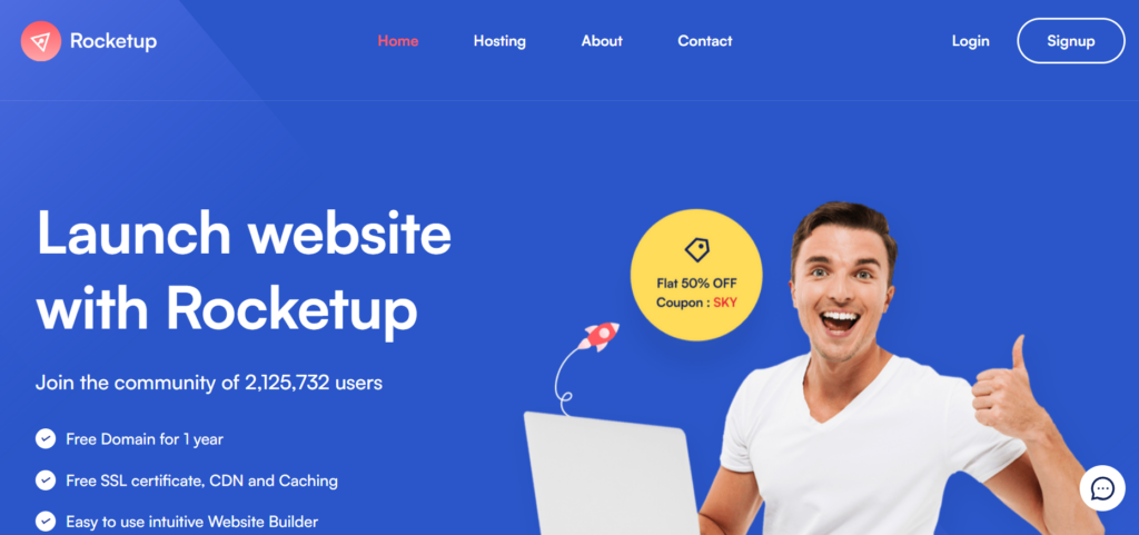 Rocketup Webflow Template Rocketup Webflow Template