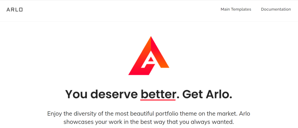 Arlo – Best Portfolio WordPress Themes Arlo - Best Portfolio WordPress Themes