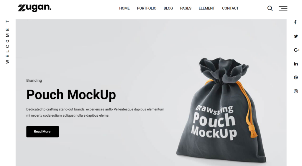 Zugan – Best Portfolio WordPress Themes Zugan - Best Portfolio WordPress Themes