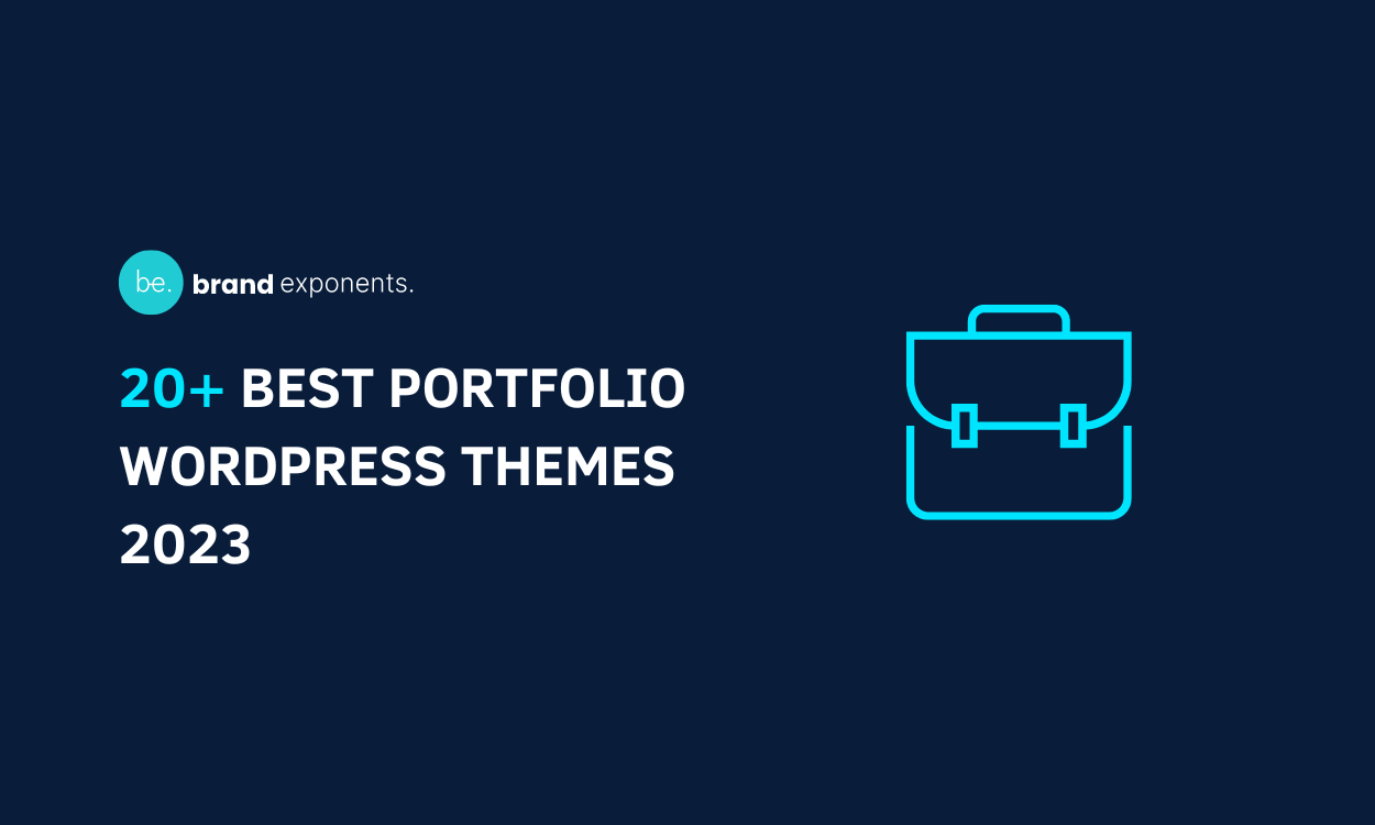 20+ Best Portfolio WordPress Themes 2023