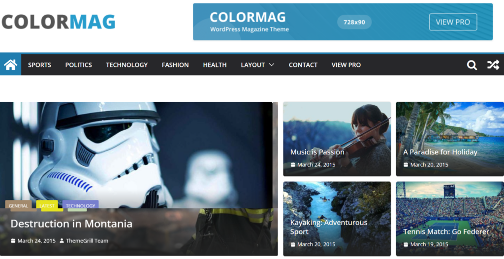 ColorMag – Best WordPress News Magazine Themes ColorMag - Best WordPress News Magazine Themes