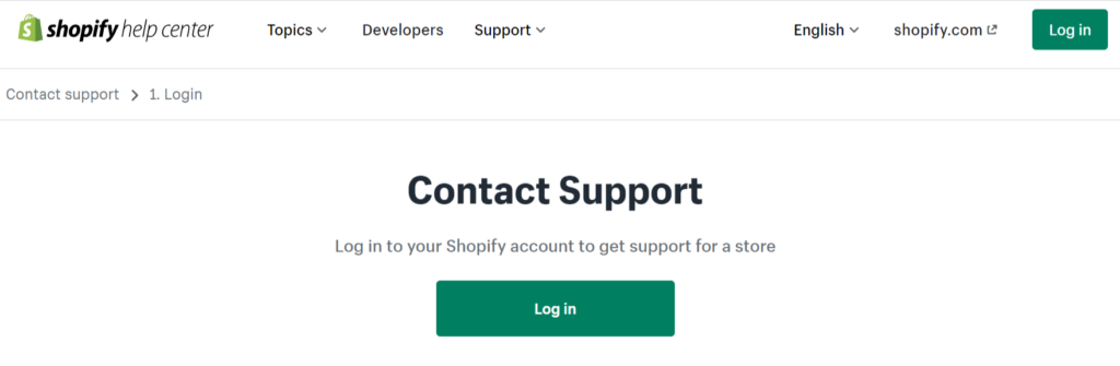 Shopify Support Shopify Support