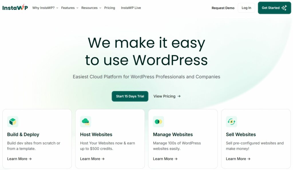 InstaWP - WordPress Management Tools