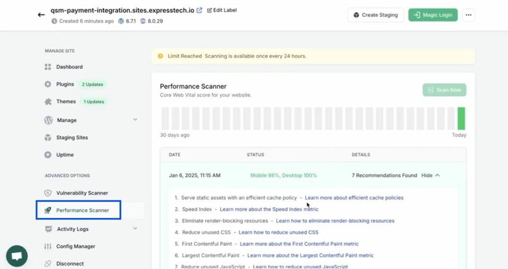 Performance Evaluation - Feature Comparison