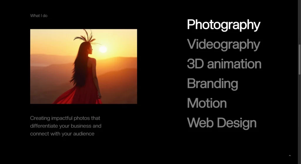Oshine Portfolio Theme - Work